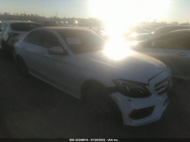 MERCEDES-BENZ C-CLASS 2017 55swf4jb5hu206894