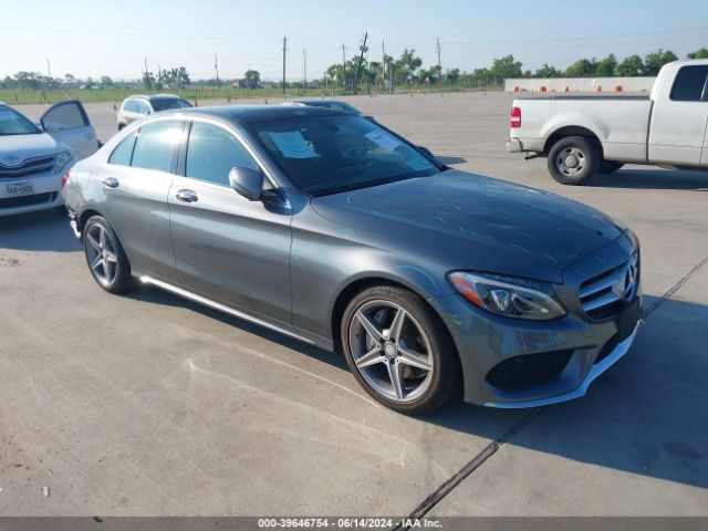 MERCEDES-BENZ C-CLASS 2017 55swf4jb5hu222934