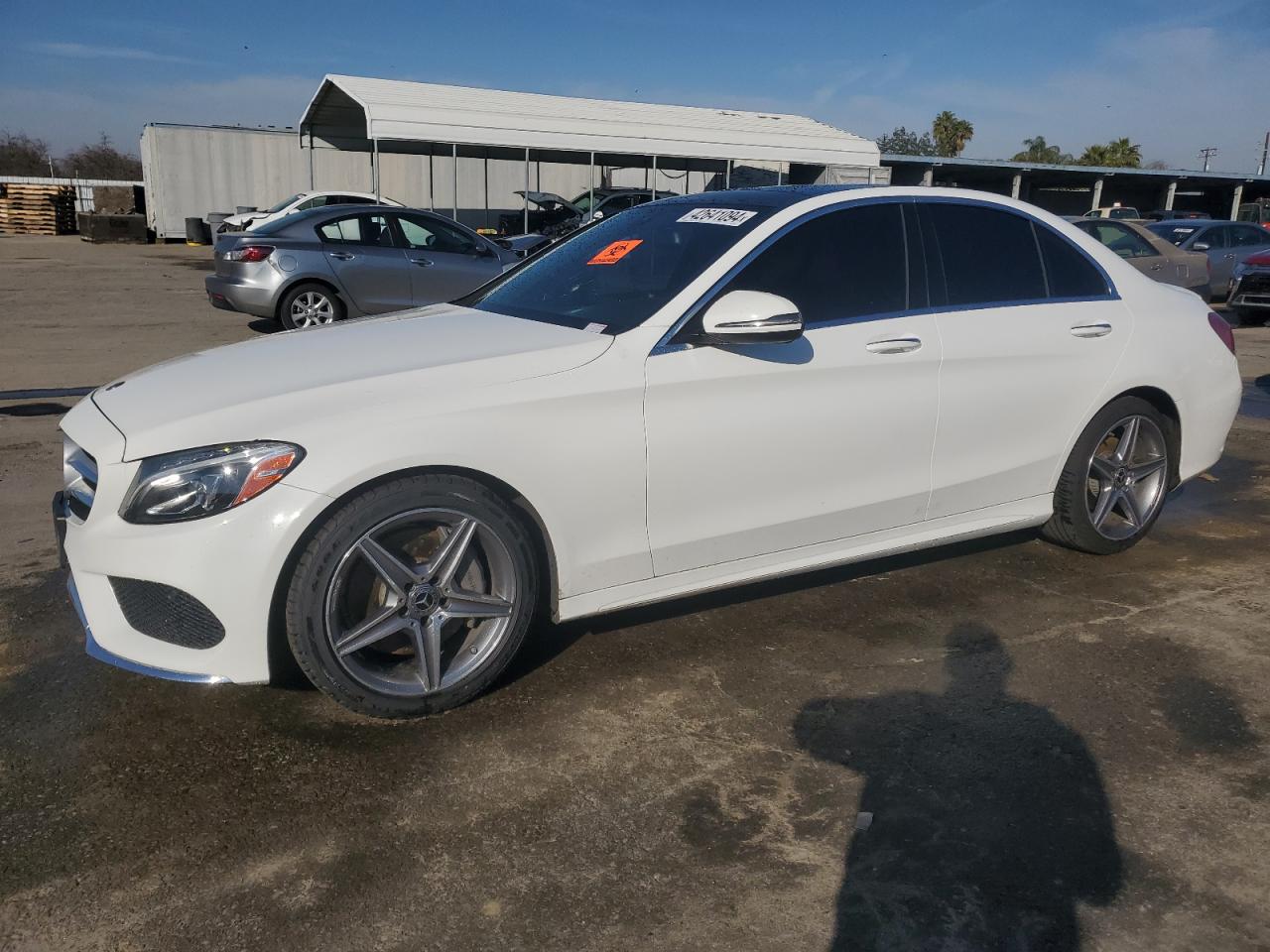 MERCEDES-BENZ C-KLASSE 2018 55swf4jb5ju236094