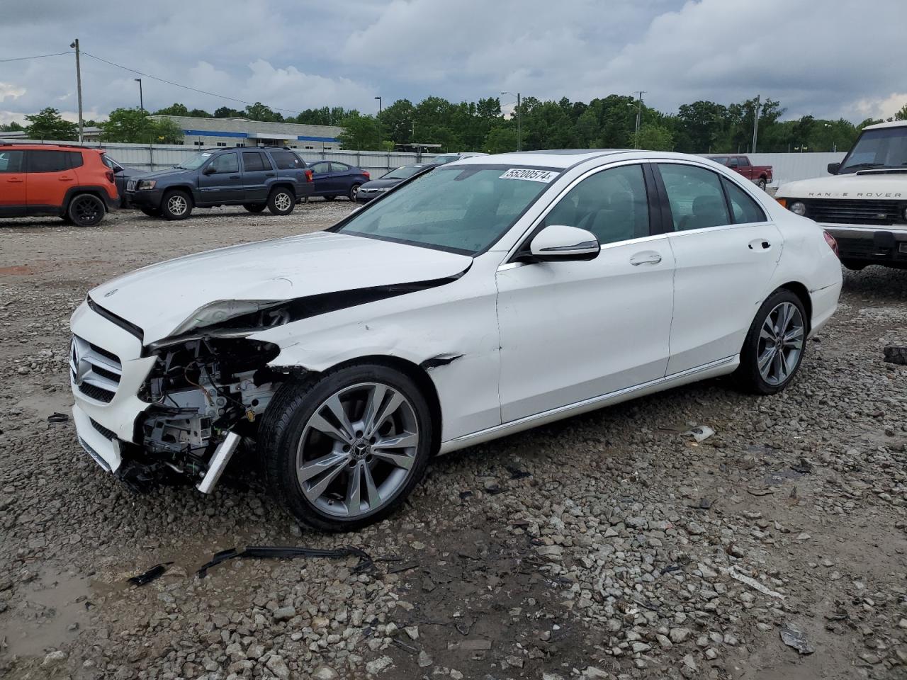 MERCEDES-BENZ C-KLASSE 2018 55swf4jb5ju256247