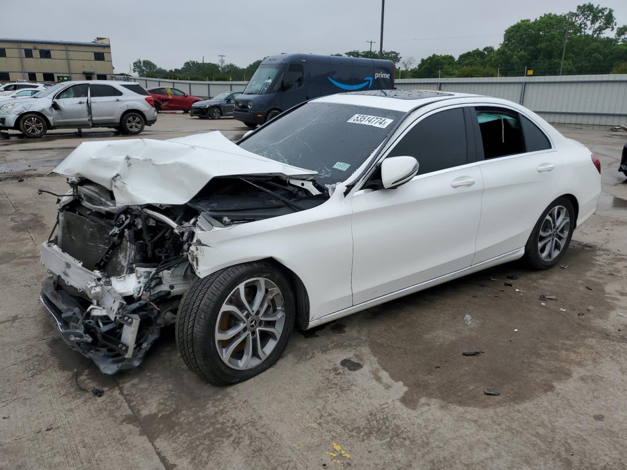 MERCEDES-BENZ C-CLASS 2018 55swf4jb5ju256328