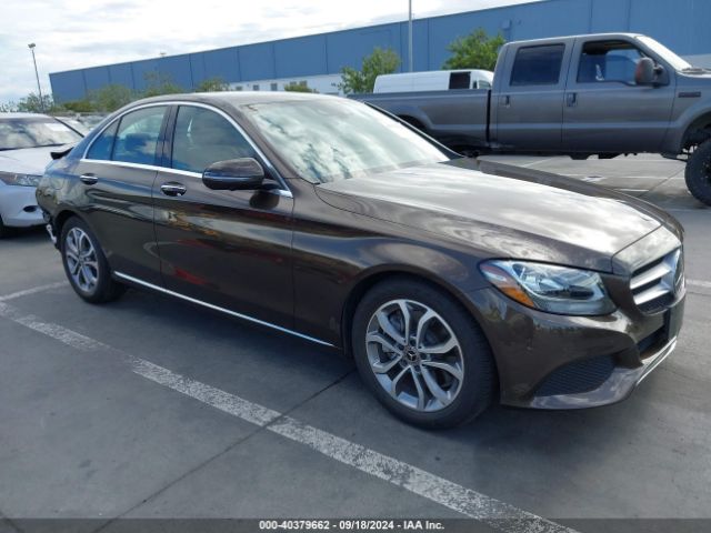 MERCEDES-BENZ C-CLASS 2018 55swf4jb5ju258371