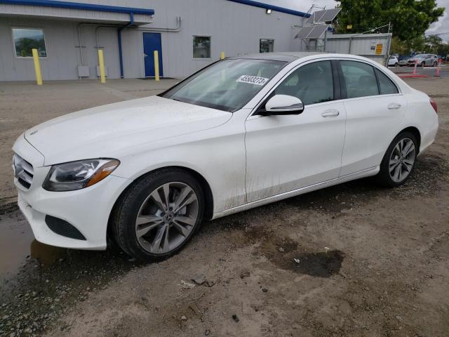 MERCEDES-BENZ C-CLASS 2018 55swf4jb5ju263540