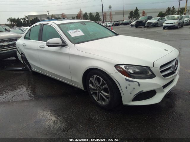 MERCEDES-BENZ C-CLASS 2018 55swf4jb5ju270228