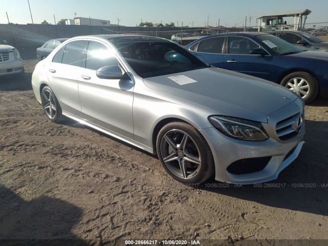 MERCEDES-BENZ C-CLASS 2015 55swf4jb6fu045243