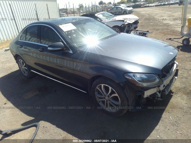 MERCEDES-BENZ C-CLASS 2015 55swf4jb6fu057926