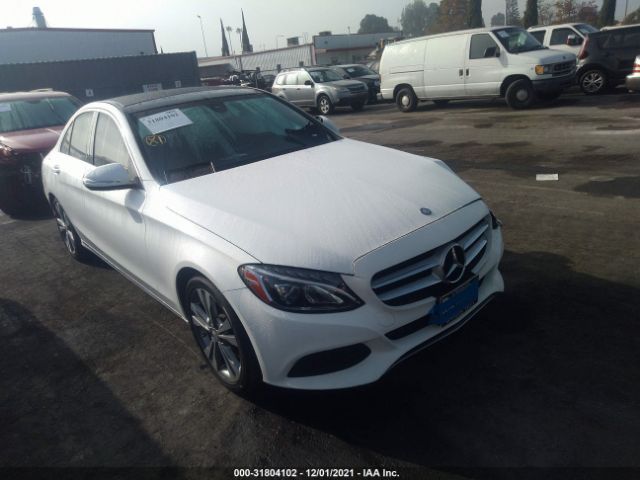 MERCEDES-BENZ C-CLASS 2015 55swf4jb6fu074449