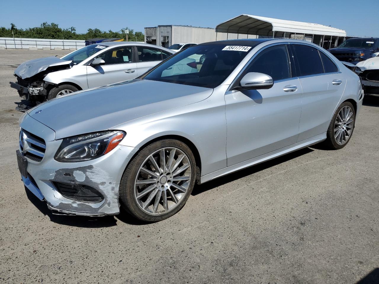 MERCEDES-BENZ C-KLASSE 2016 55swf4jb6gu122534