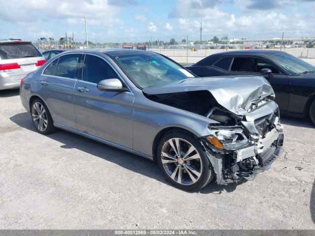 MERCEDES-BENZ C-CLASS 2016 55swf4jb6gu125739