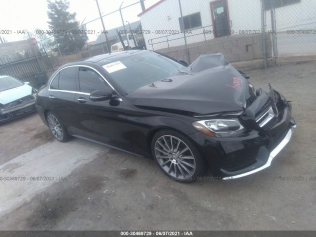 MERCEDES-BENZ C-CLASS 2016 55swf4jb6gu145277