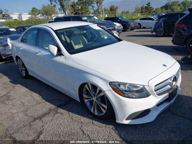 MERCEDES-BENZ C-CLASS 2016 55swf4jb6gu147496