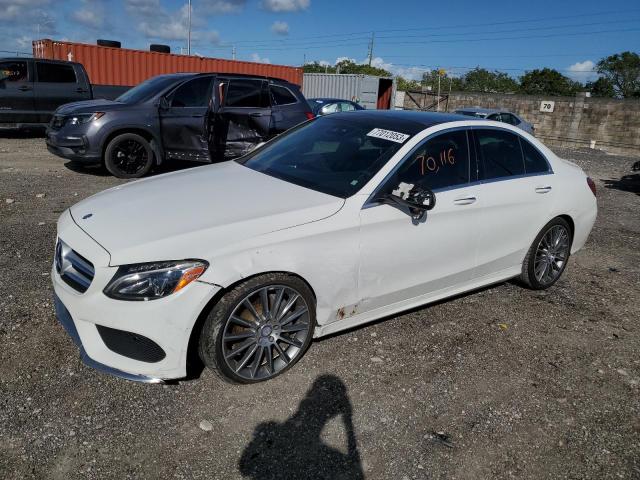 MERCEDES-BENZ C-CLASS 2017 55swf4jb6hu191340