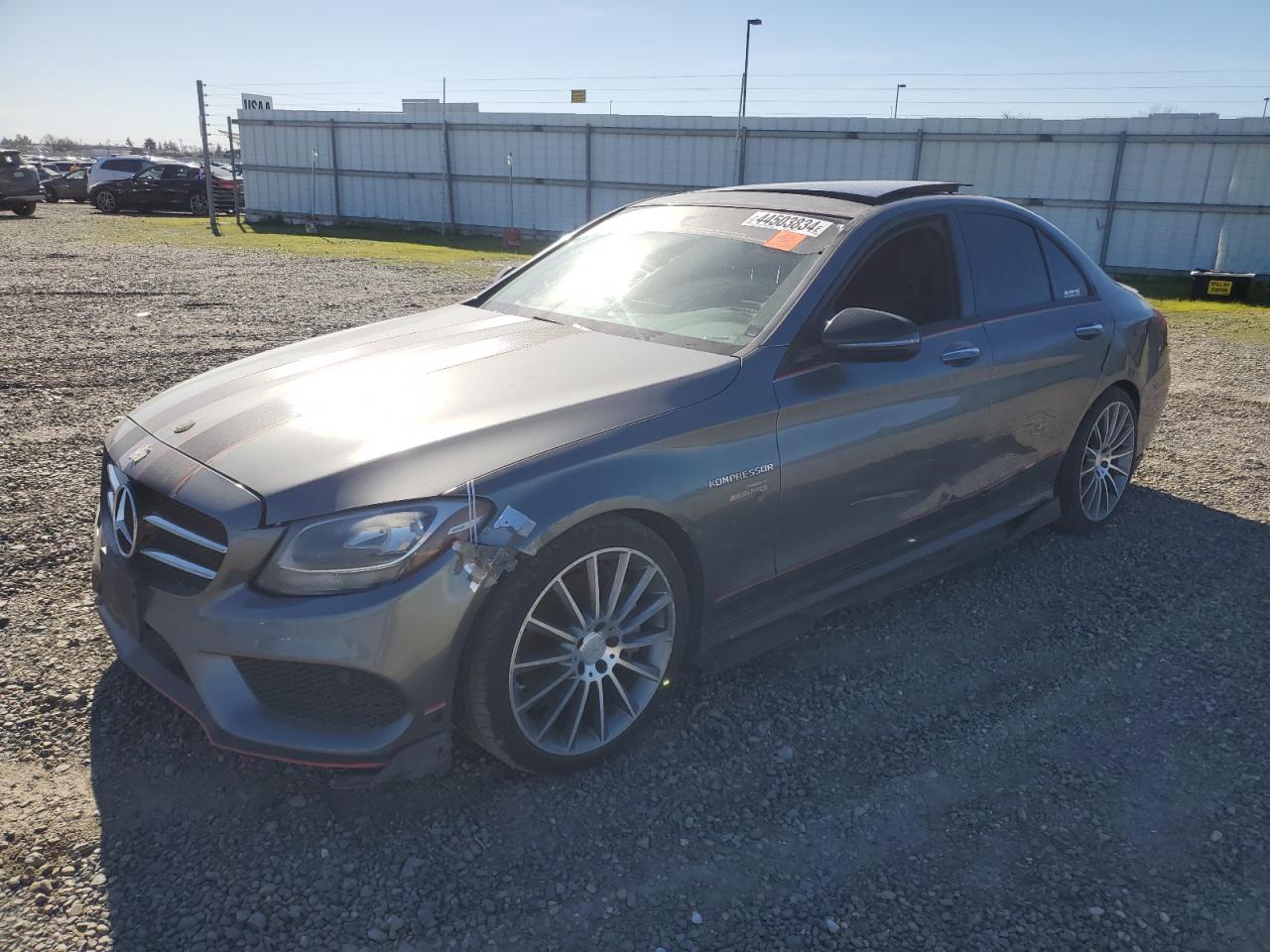 MERCEDES-BENZ C-KLASSE 2017 55swf4jb6hu226653