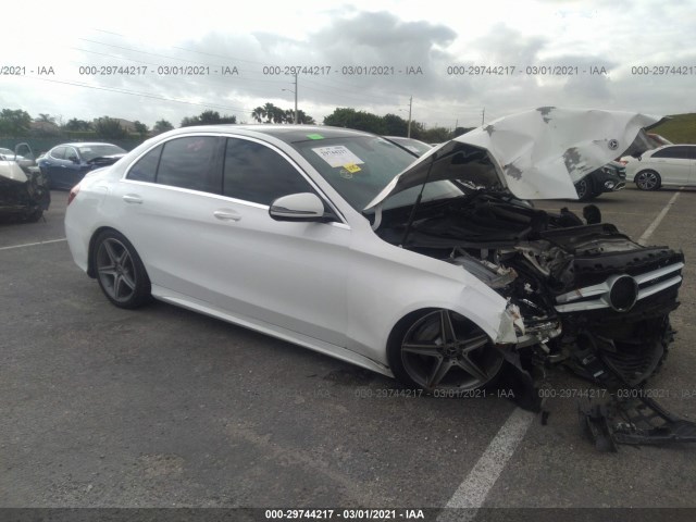 MERCEDES-BENZ C-CLASS 2017 55swf4jb6hu231870