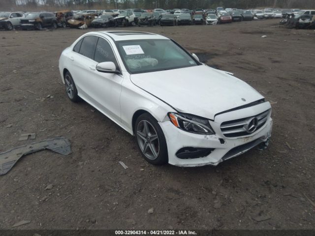 MERCEDES-BENZ C-CLASS 2018 55swf4jb6ju237173