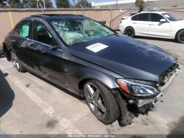 MERCEDES-BENZ C-CLASS 2018 55swf4jb6ju244091