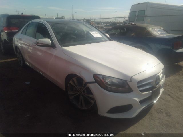 MERCEDES-BENZ C-CLASS 2018 55swf4jb6ju268455