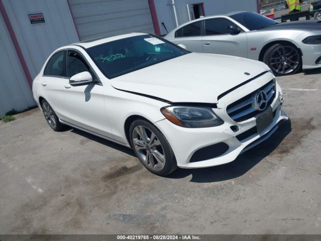 MERCEDES-BENZ C-CLASS 2018 55swf4jb6ju274403