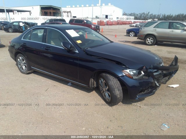 MERCEDES-BENZ C-CLASS 2015 55swf4jb7fu043405