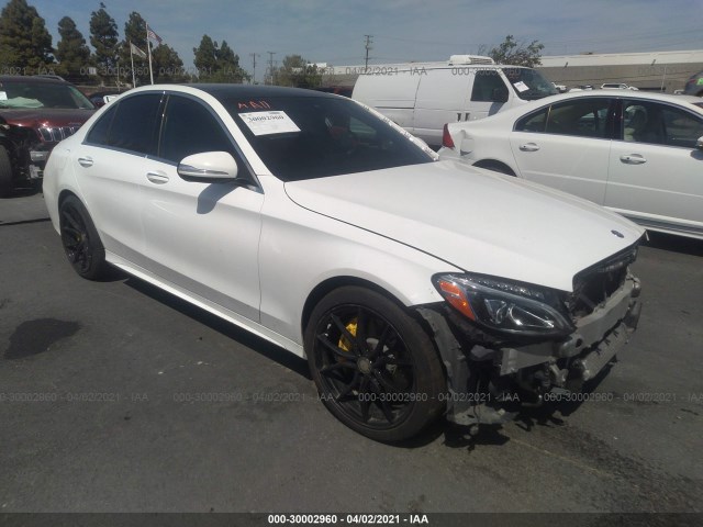 MERCEDES-BENZ C-CLASS 2015 55swf4jb7fu048135