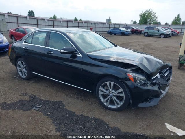 MERCEDES-BENZ C-CLASS 2015 55swf4jb7fu057448