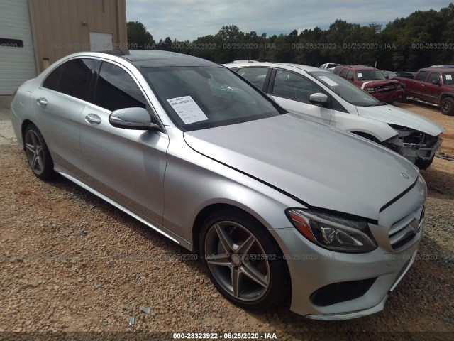 MERCEDES-BENZ C-CLASS 2015 55swf4jb7fu068725