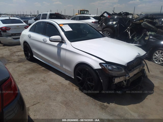 MERCEDES-BENZ C-CLASS 2015 55swf4jb7fu070135