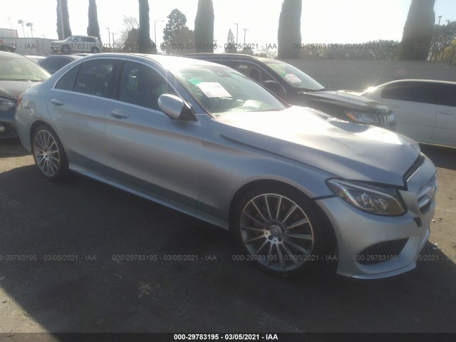 MERCEDES-BENZ C-CLASS 2015 55swf4jb7fu075464