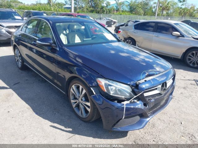 MERCEDES-BENZ C-CLASS 2015 55swf4jb7fu081071