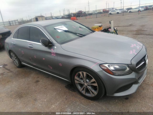 MERCEDES-BENZ C-CLASS 2015 55swf4jb7fu084634