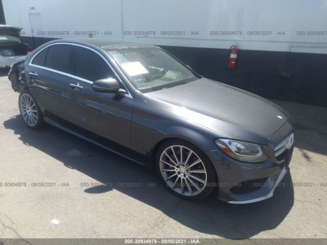 MERCEDES-BENZ C-CLASS 2016 55swf4jb7gu121604