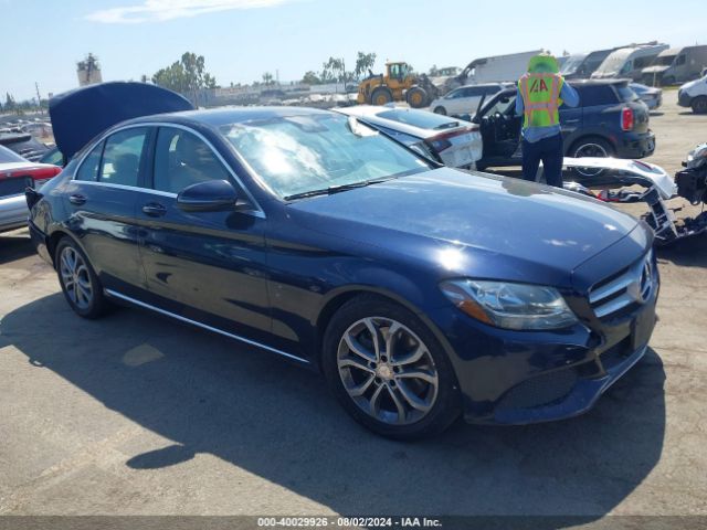 MERCEDES-BENZ C-CLASS 2016 55swf4jb7gu146373