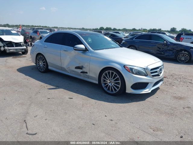 MERCEDES-BENZ C-CLASS 2016 55swf4jb7gu178708