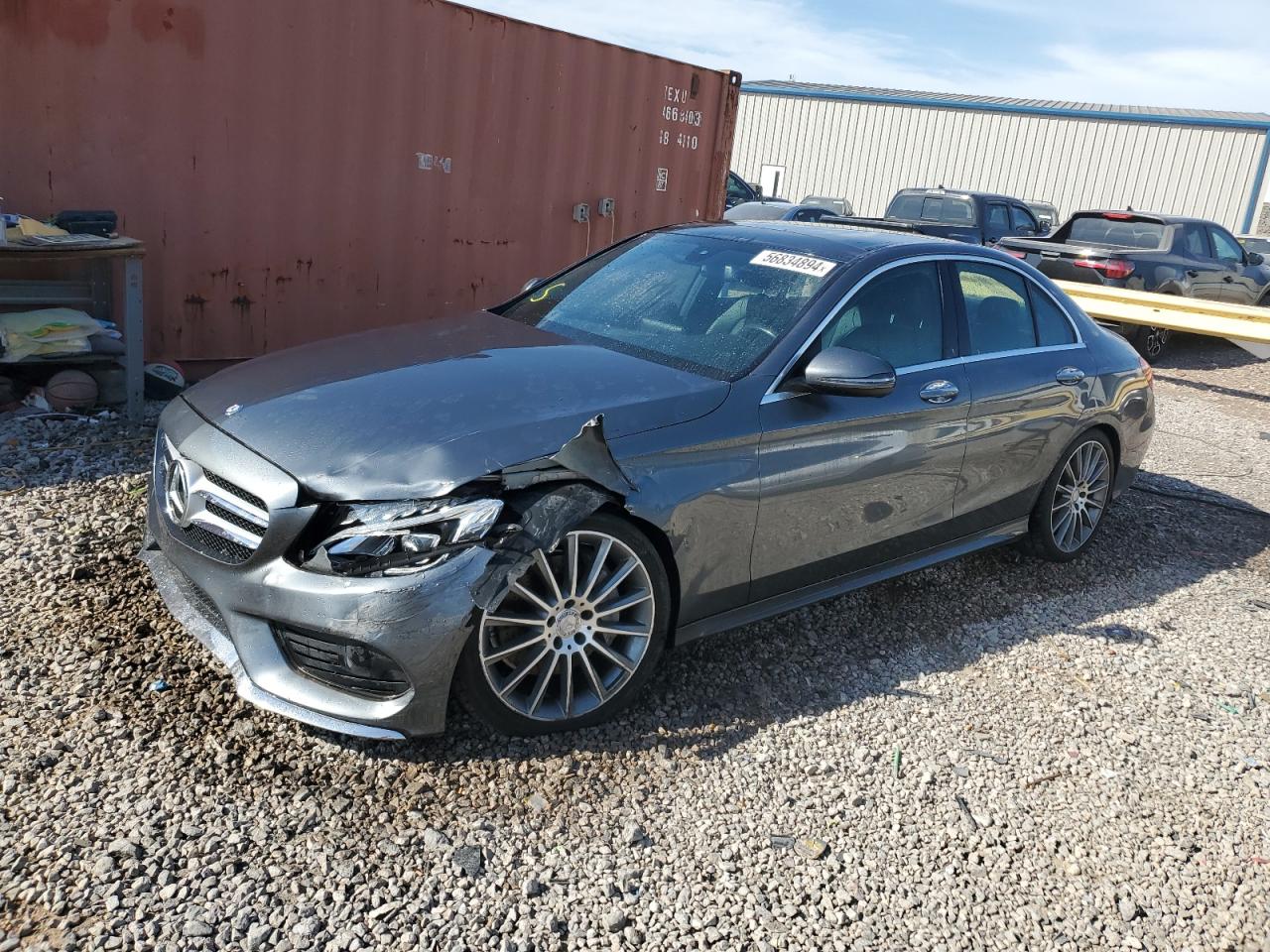 MERCEDES-BENZ C-KLASSE 2017 55swf4jb7hu185451