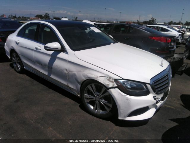 MERCEDES-BENZ C-CLASS 2017 55swf4jb7hu204340