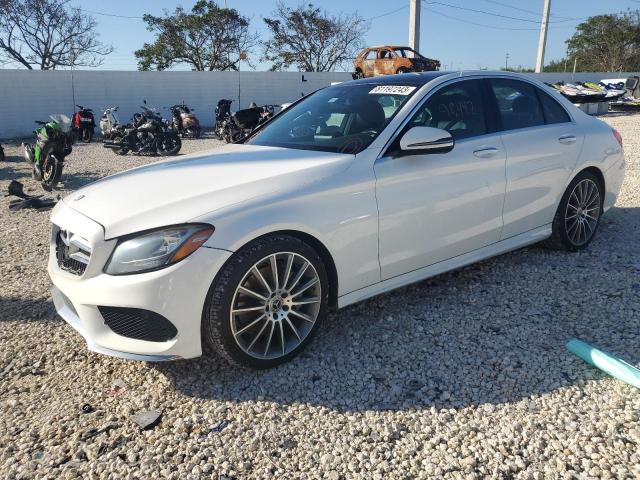 MERCEDES-BENZ C-CLASS 2017 55swf4jb7hu213877