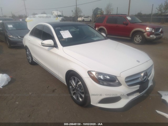 MERCEDES-BENZ C-CLASS 2017 55swf4jb7hu221865