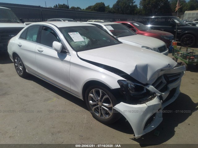 MERCEDES-BENZ C-CLASS 2017 55swf4jb7hu227245