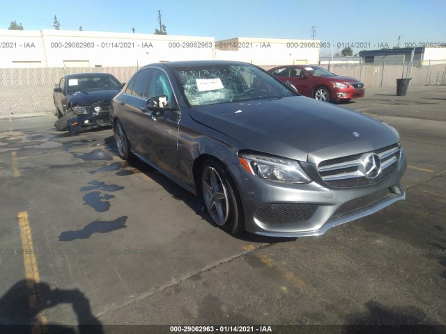 MERCEDES-BENZ C-CLASS 2017 55swf4jb7hu231523