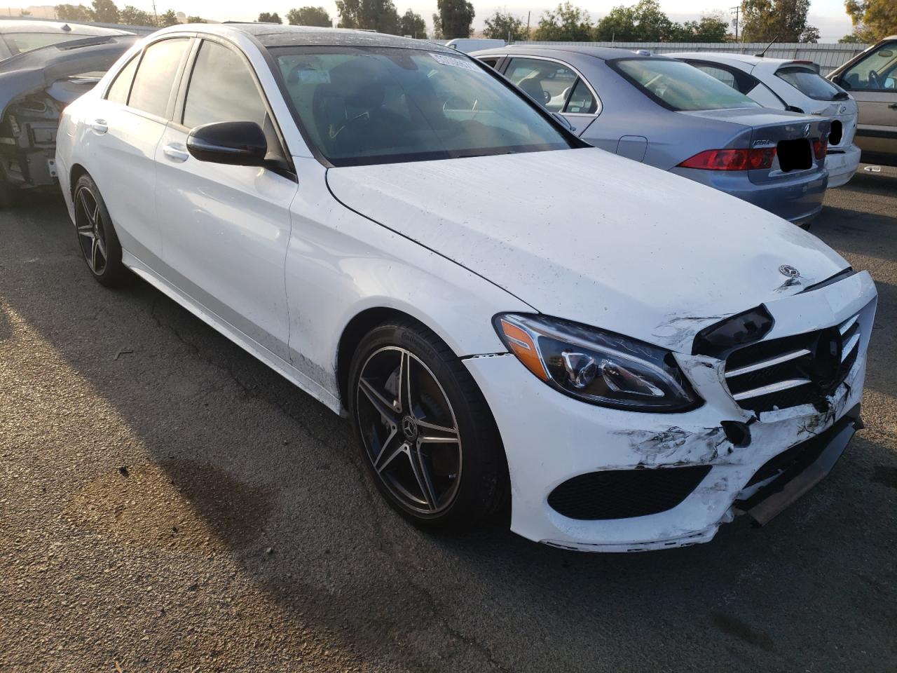 MERCEDES-BENZ C-KLASSE 2018 55swf4jb7ju234900