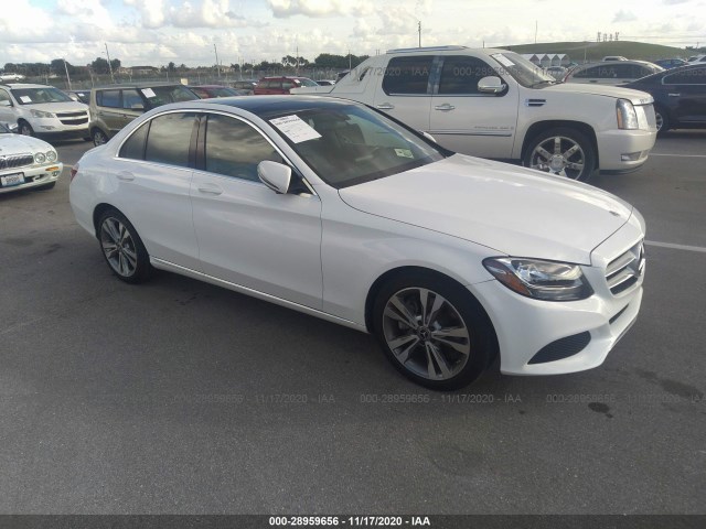 MERCEDES-BENZ C-CLASS 2018 55swf4jb7ju243435