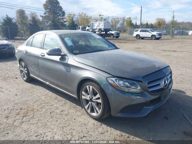 MERCEDES-BENZ C-CLASS 2018 55swf4jb7ju251244