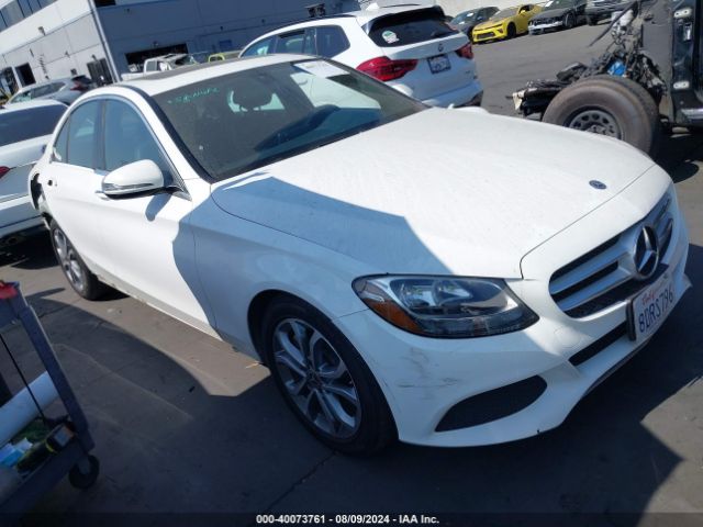 MERCEDES-BENZ C-CLASS 2018 55swf4jb7ju269100