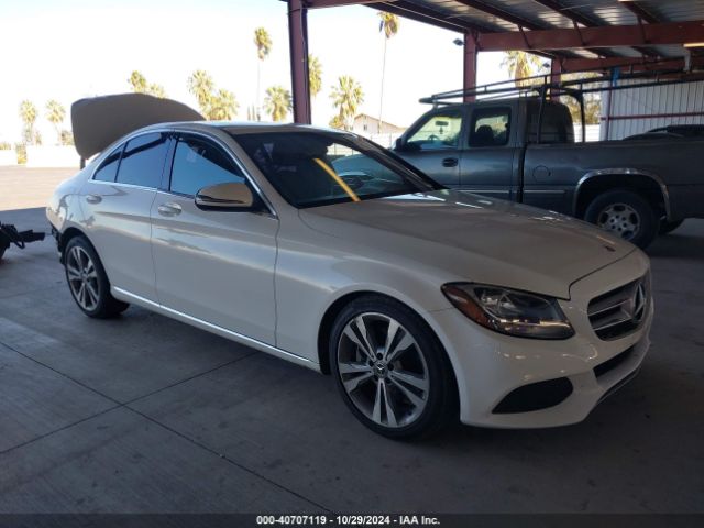 MERCEDES-BENZ C-CLASS 2018 55swf4jb7ju270540