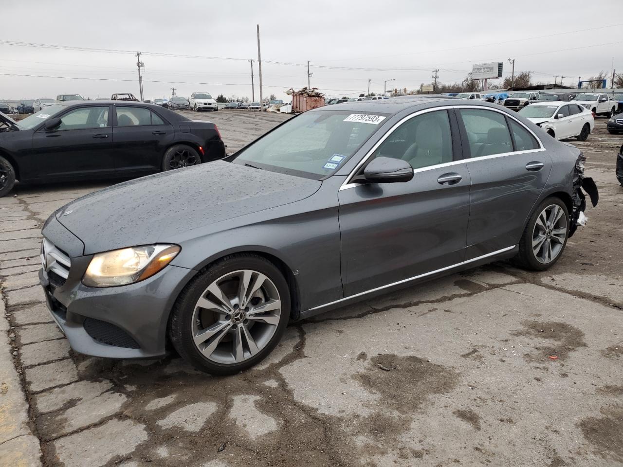 MERCEDES-BENZ C-KLASSE 2018 55swf4jb7ju274782