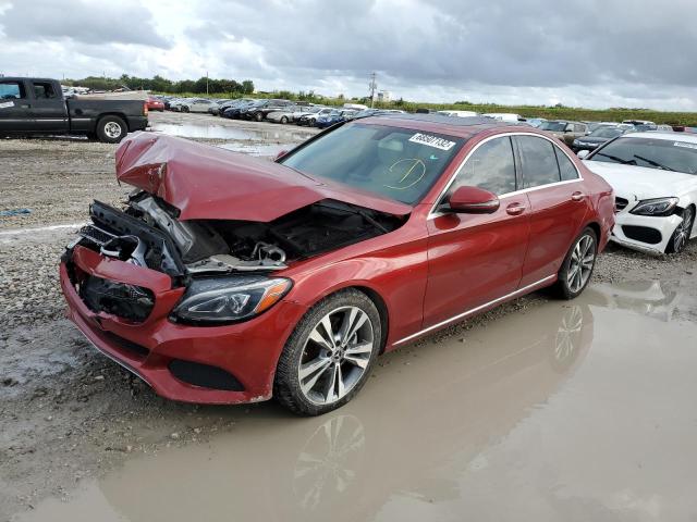 MERCEDES-BENZ C 300 2018 55swf4jb7ju279092