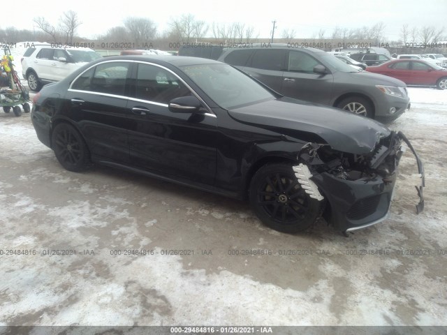 MERCEDES-BENZ C-CLASS 2015 55swf4jb8fu044708