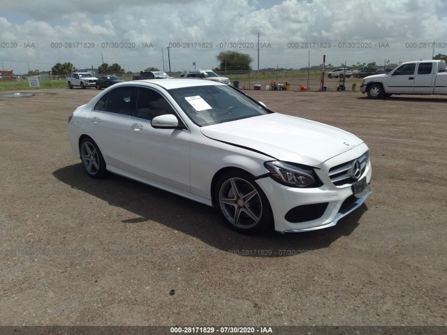 MERCEDES-BENZ C-CLASS 2015 55swf4jb8fu045423