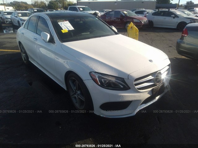 MERCEDES-BENZ C-CLASS 2016 55swf4jb8gu143434