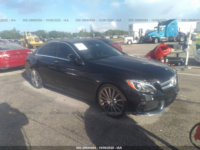 MERCEDES-BENZ C-CLASS 2017 55swf4jb8hu179271